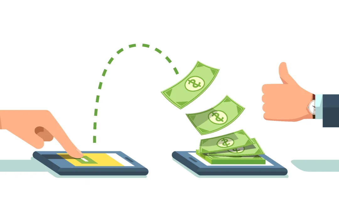 Making a Transfer Via Mobile App