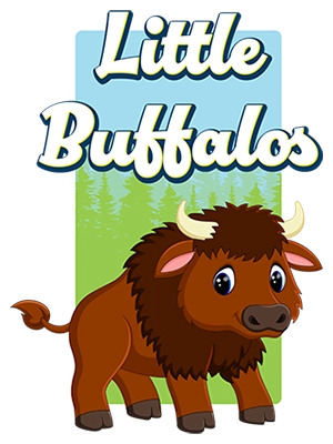litle-buffalo-illustration@2x illustration of a buffalo with text reading Little Buffalos
