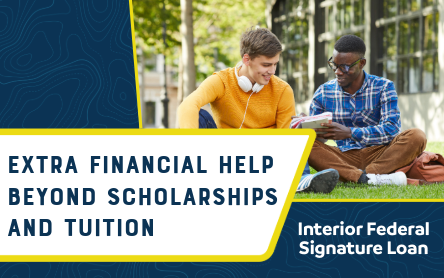 Extra financial help beyond scholarships and tuition
